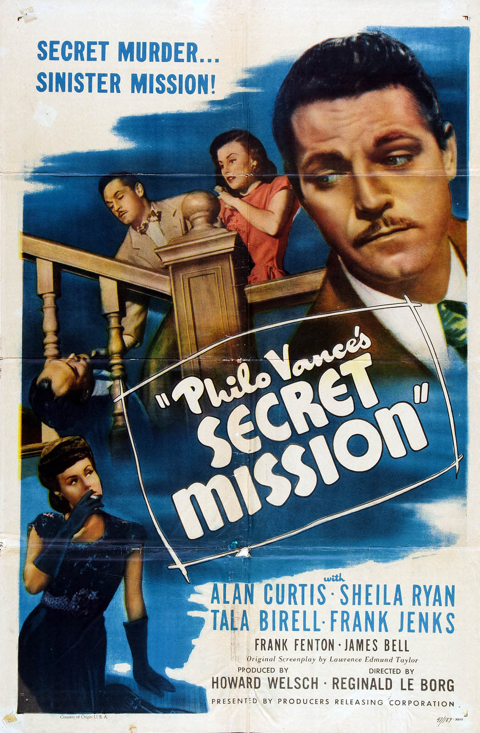 PHILO VANCE\'S SECRET MISSION